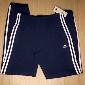 Adidas Girls Slate Blue New Mid Rise Regular Fit  Drawstring Track Pants XL 16